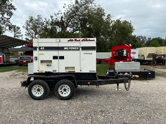 2014 MQ Power Multiquip 36kw 45kva Diesel Generator - All-Red Services LLC