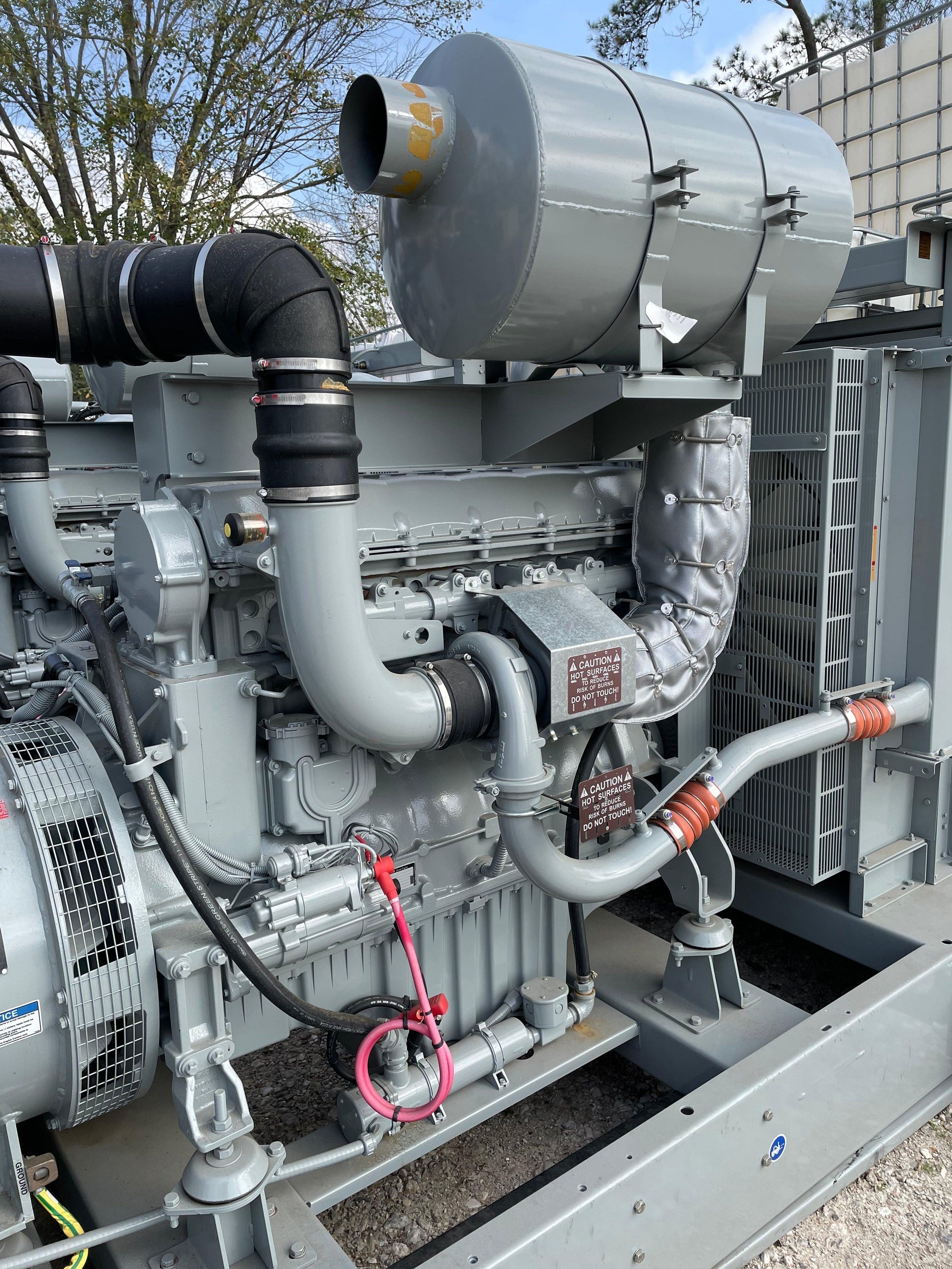 2014 MTU 250kw 312kva Diesel Generator Set New Surplus - All-Red Services LLC