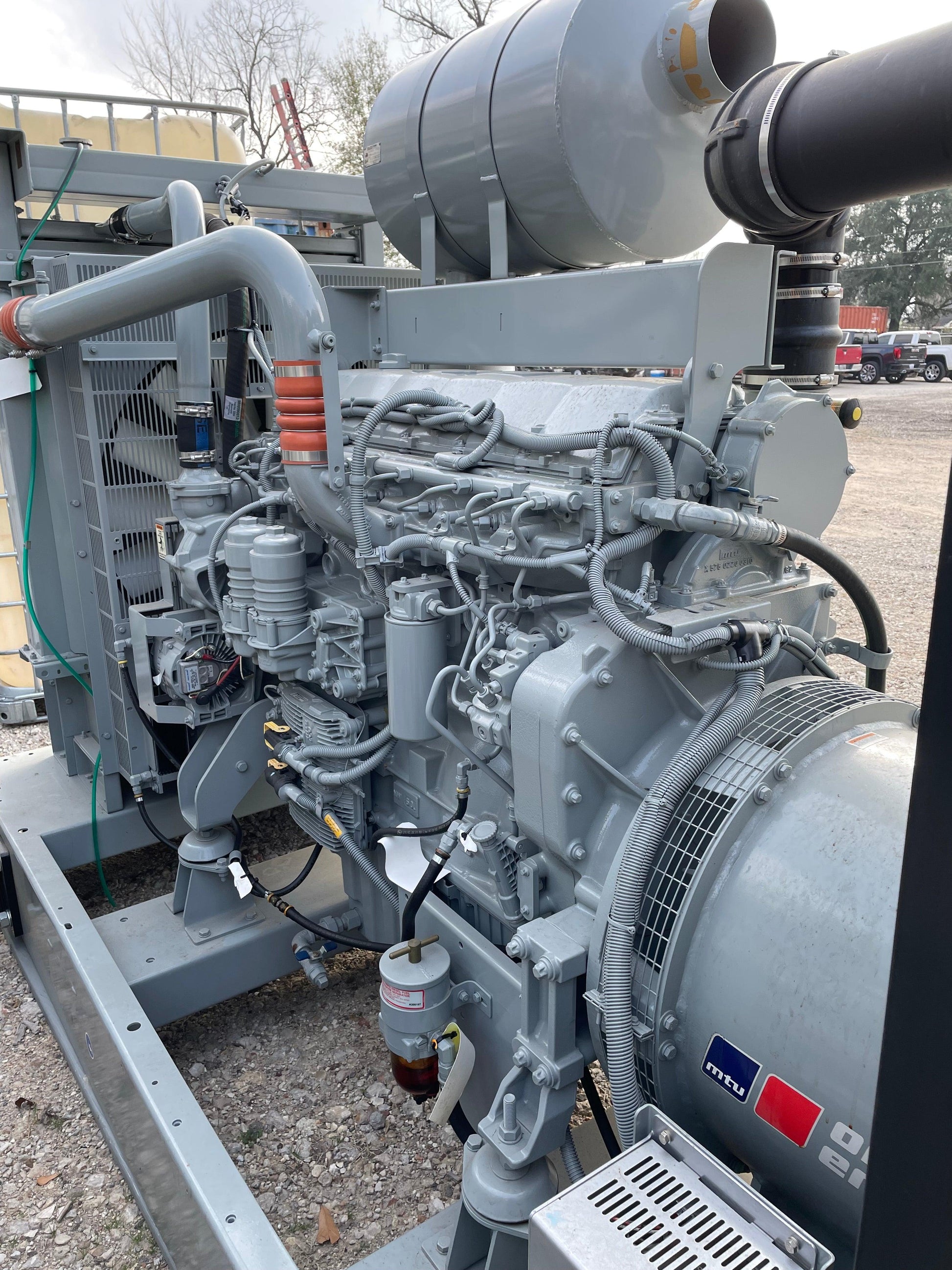 2014 MTU 250kw 312kva Diesel Generator Set New Surplus - All-Red Services LLC