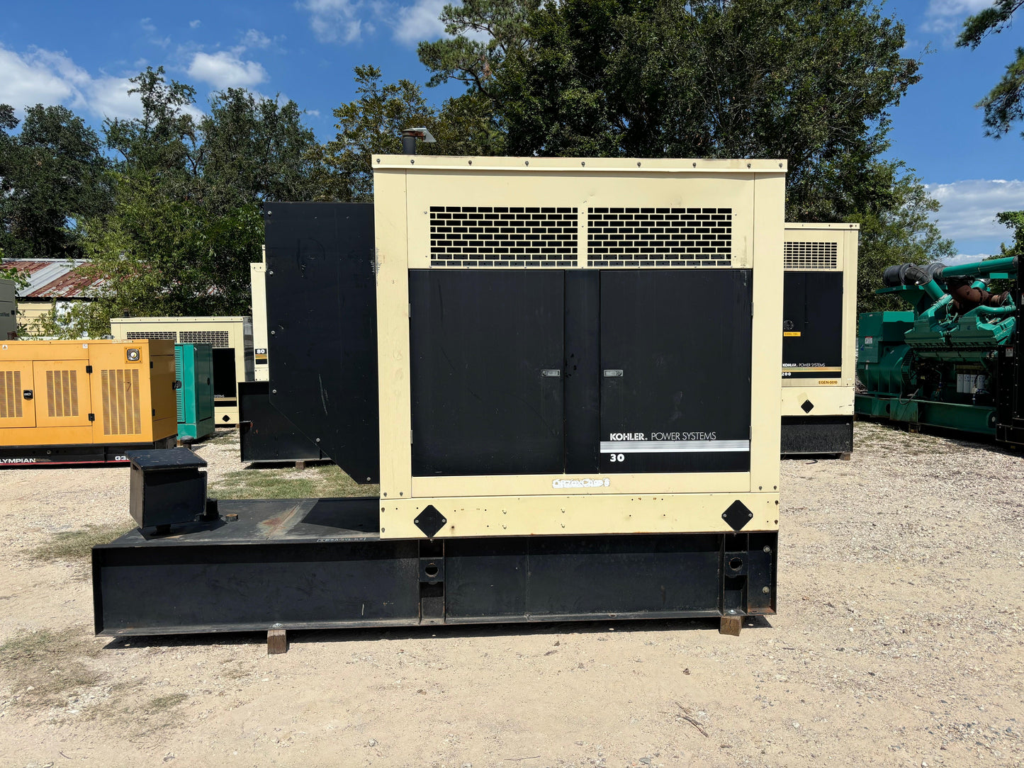 Kohler 30kw Diesel Generator John Deere Engine 421 Hours - All-Red Services LLC