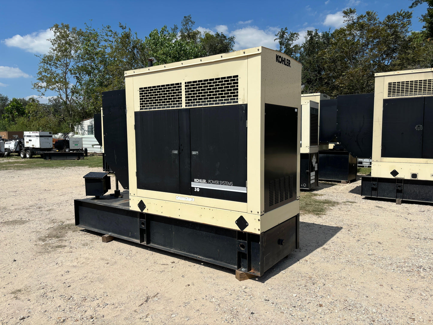 Kohler 30kw Diesel Generator John Deere Engine 421 Hours - All-Red Services LLC