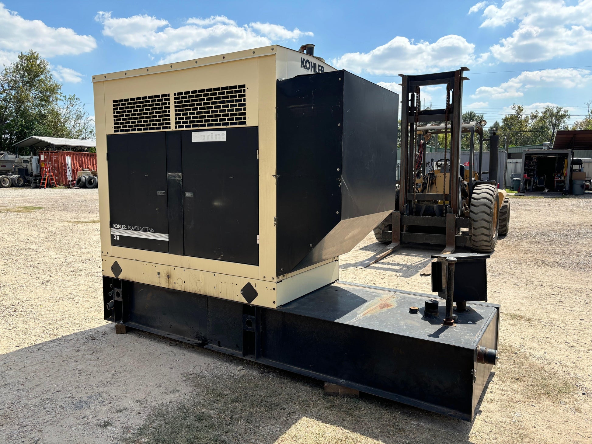 Kohler 30kw Diesel Generator John Deere Engine 421 Hours - All-Red Services LLC