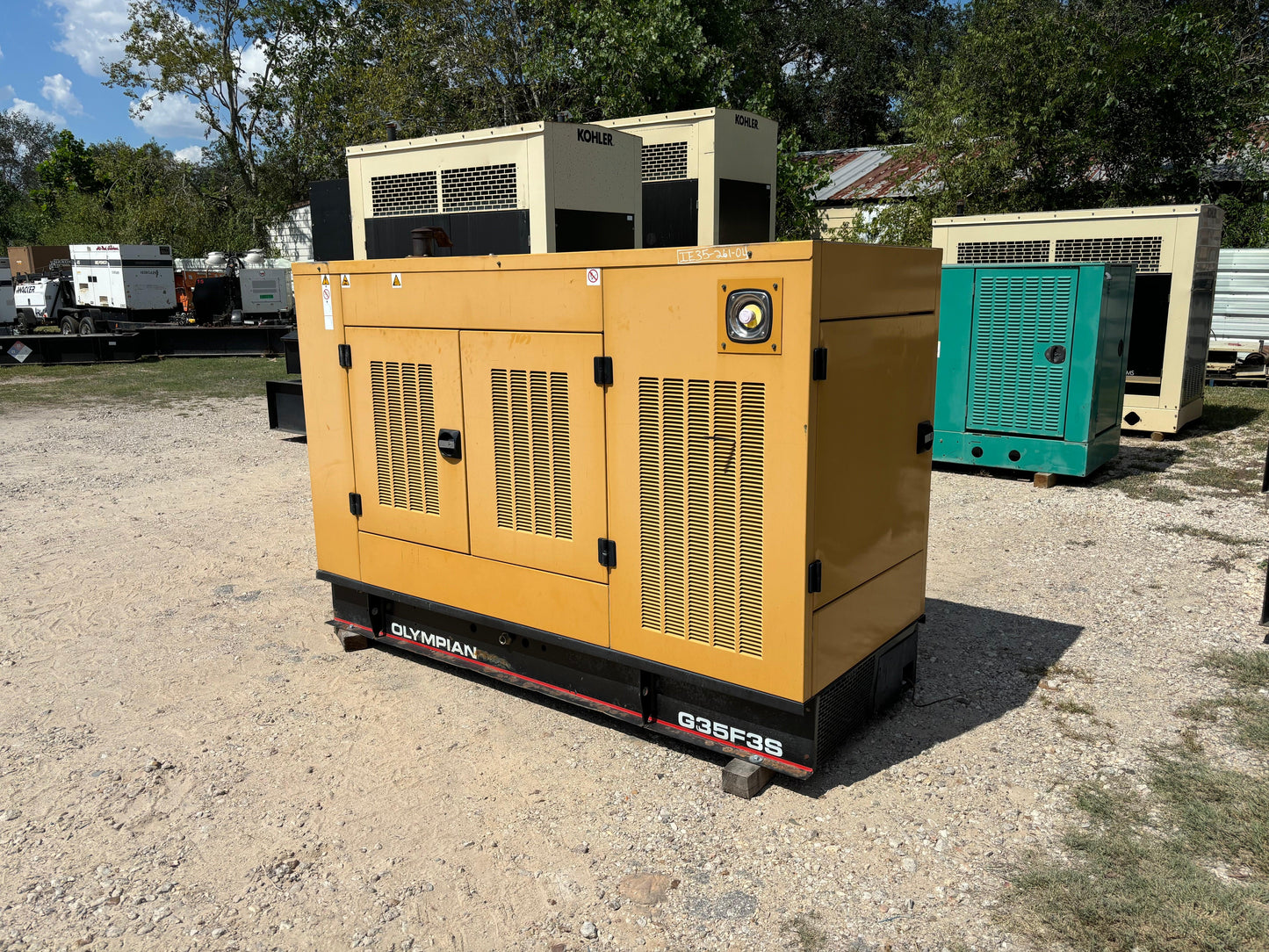 Olympian/Caterpillar 35kw Natural Gas/Propane Generator Set 684 hours - All-Red Services LLC