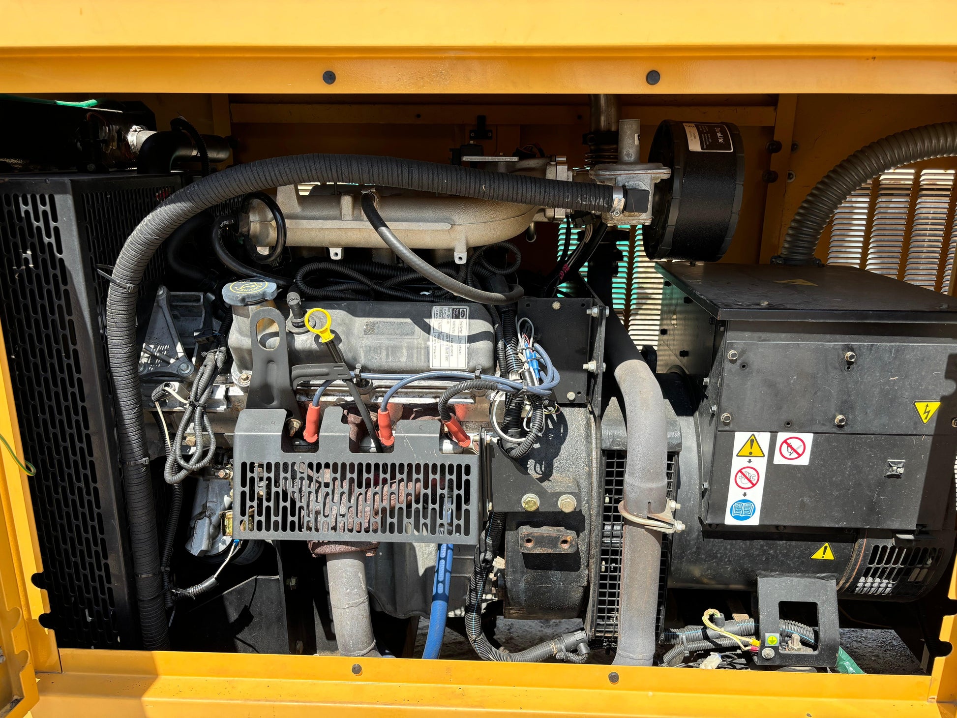 Olympian/Caterpillar 35kw Natural Gas/Propane Generator Set 684 hours - All-Red Services LLC