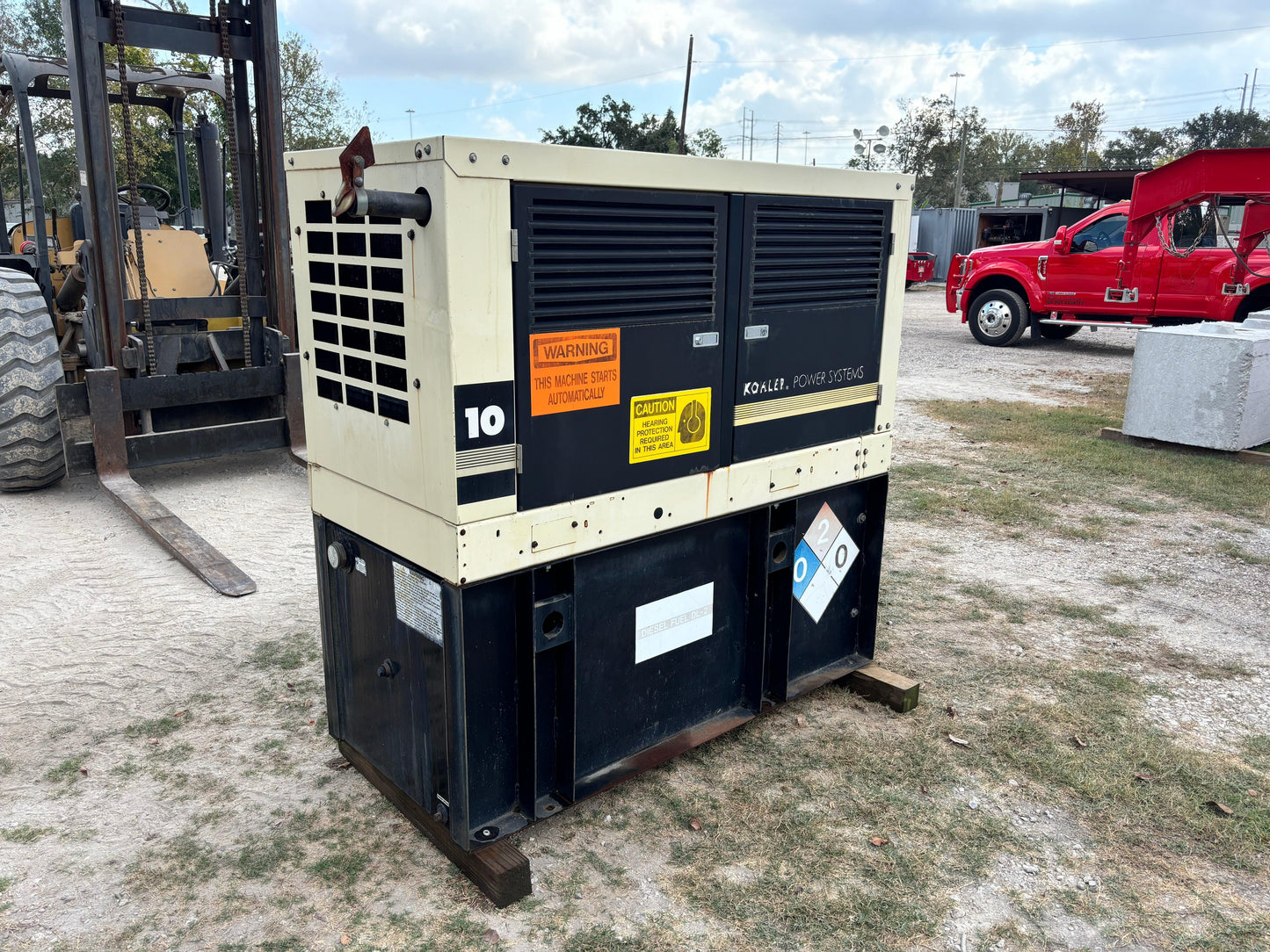 Kohler 10kw Diesel Generator - All-Red Services LLC