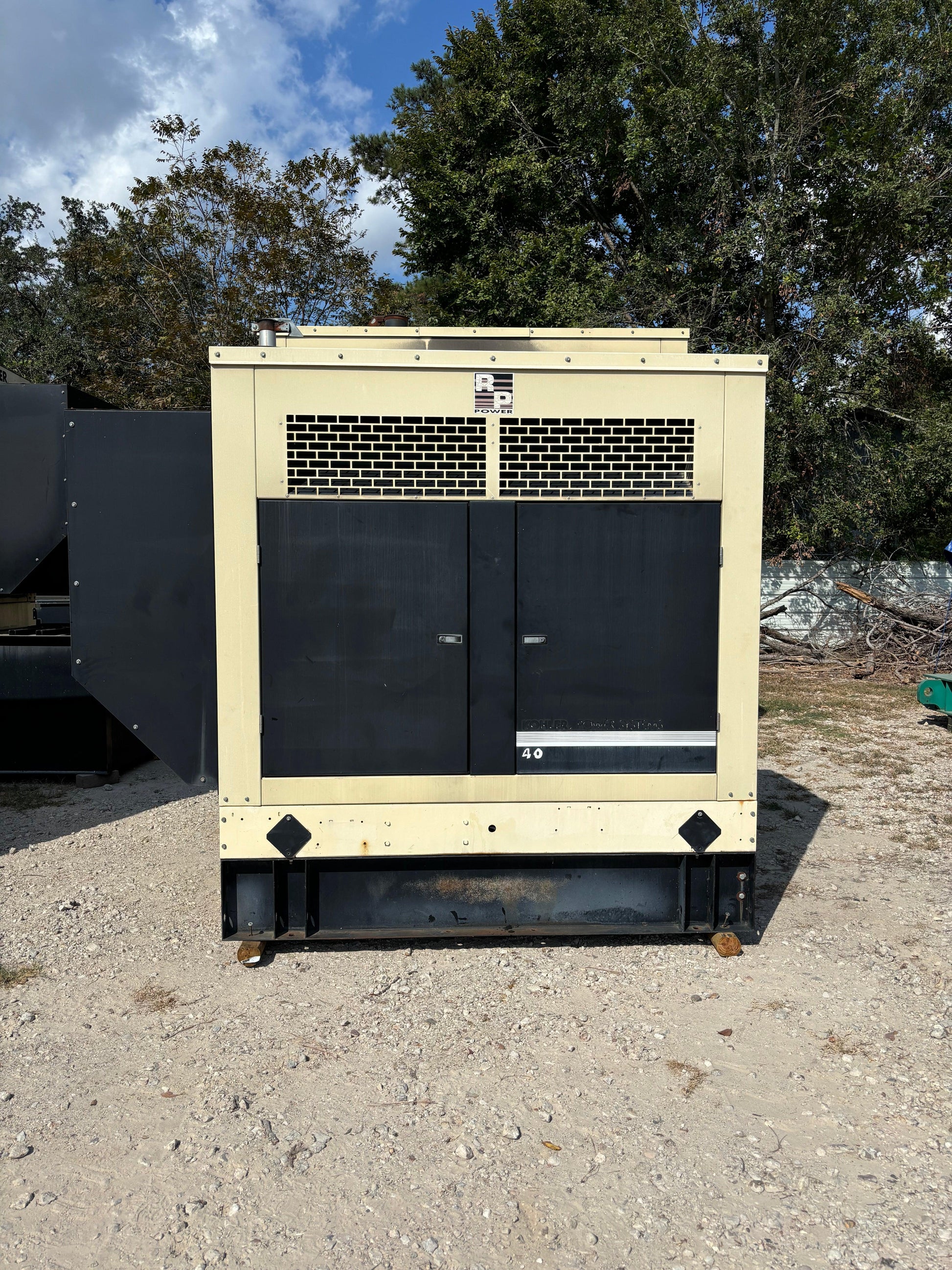 Kohler 40kw Diesel Generator John Deere Engine 301 Hours - All-Red Services LLC