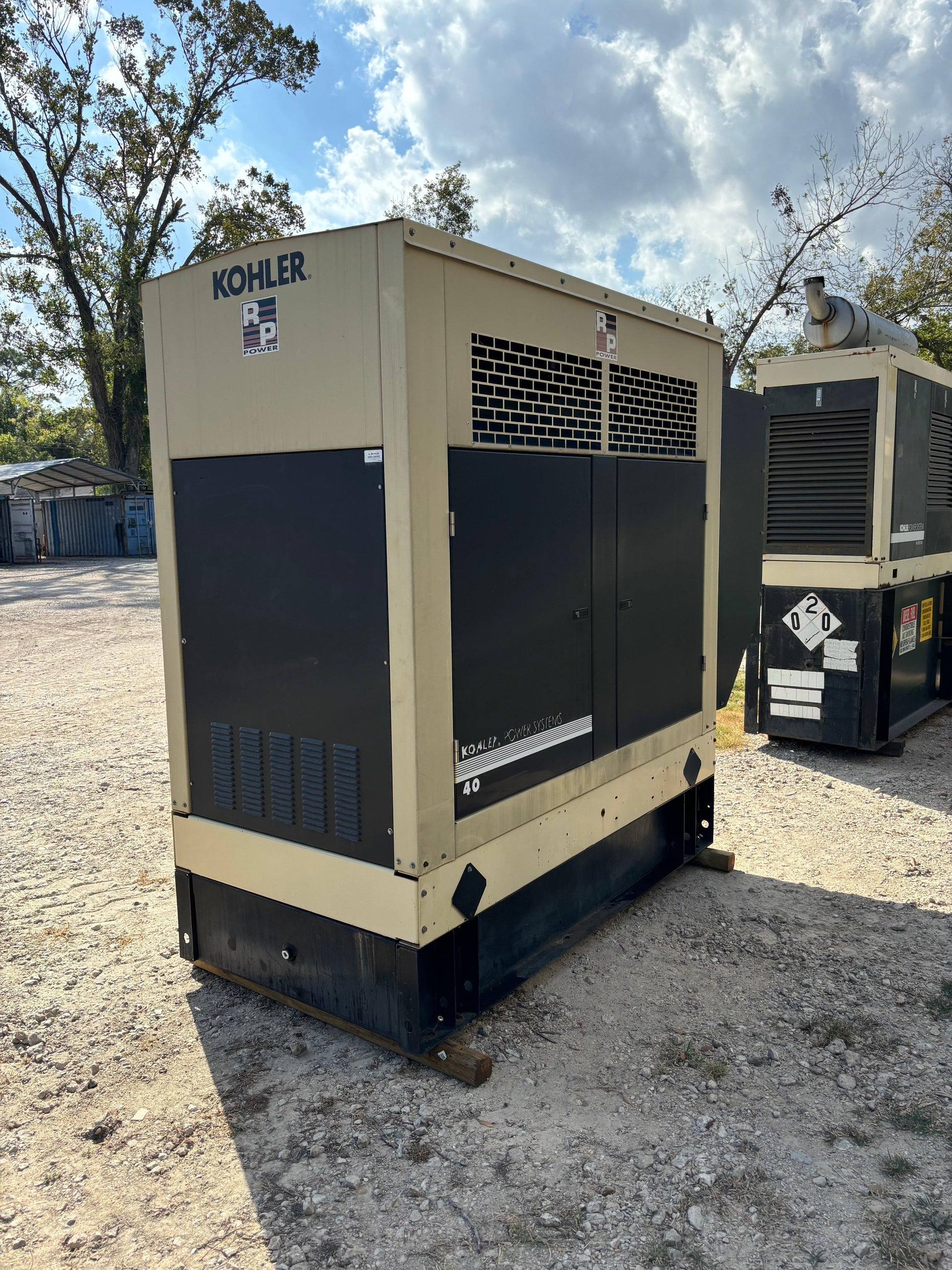 Kohler 40kw Diesel Generator John Deere Engine 301 Hours - All-Red Services LLC