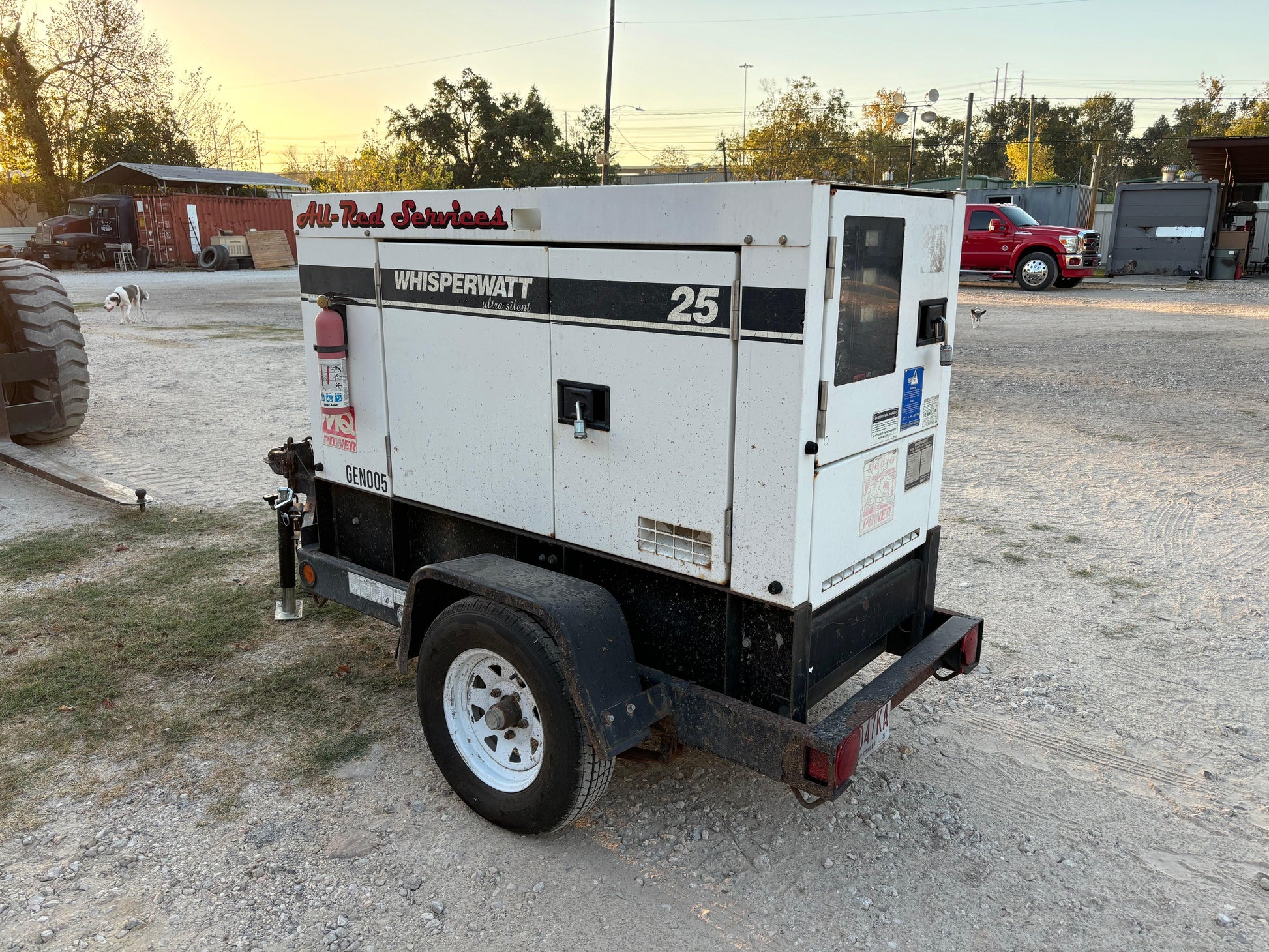 Rental MQ Power 20kw Diesel Portable - All-Red Services LLC