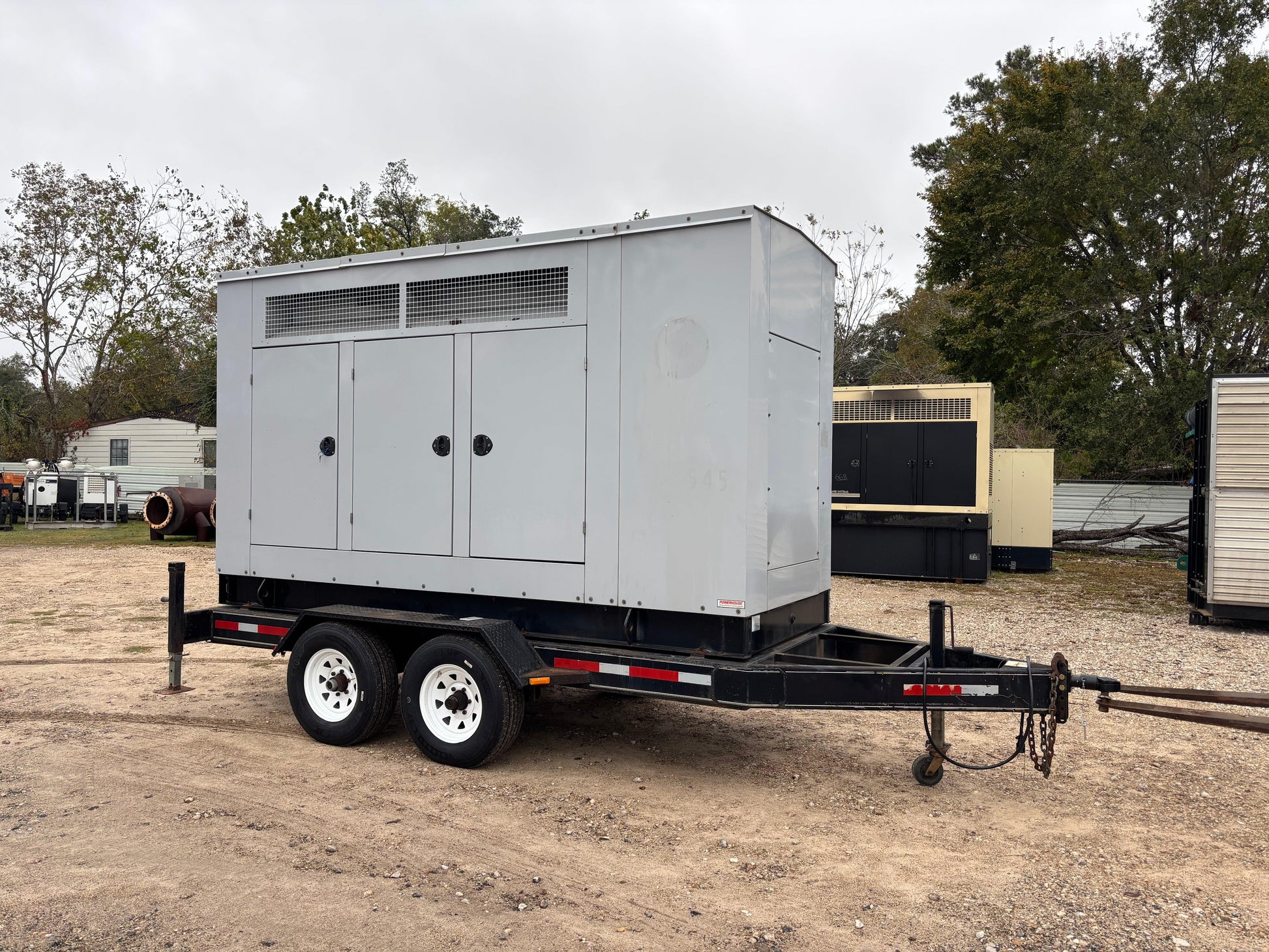 2007 MTU 160kw Diesel Generator Portable - All-Red Services LLC