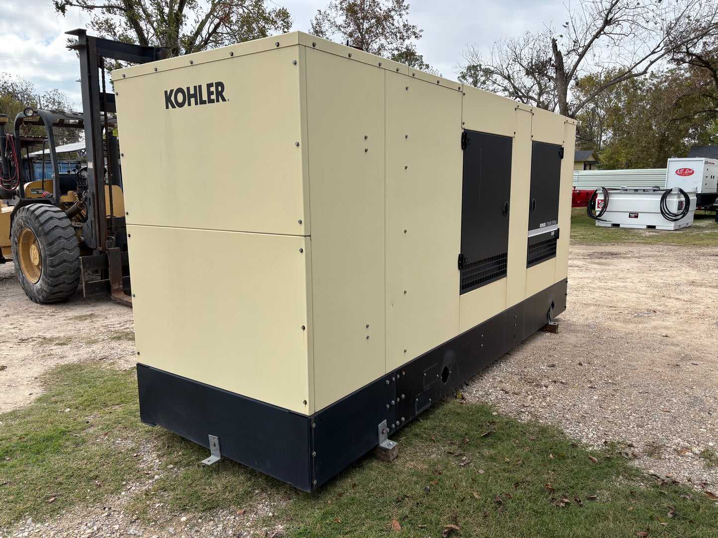 2014 Kohler 180kw 225kva Natural Gas Generator 181 hours