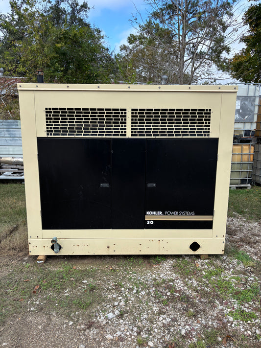 2006 Kohler 33kw Natural Gas Generator 430 hours