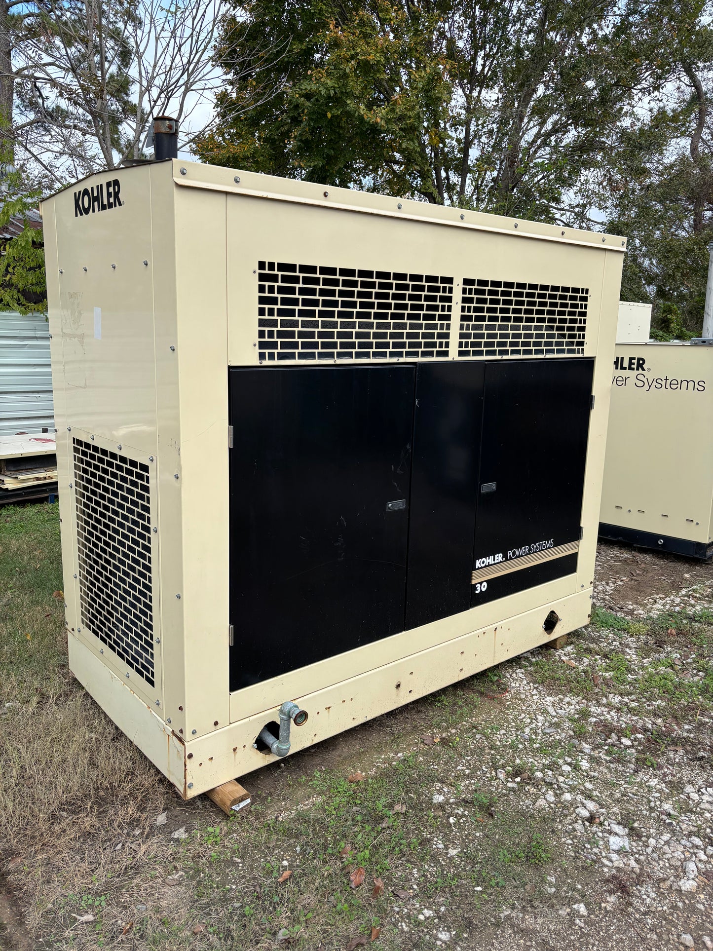 2006 Kohler 33kw Natural Gas Generator 430 hours