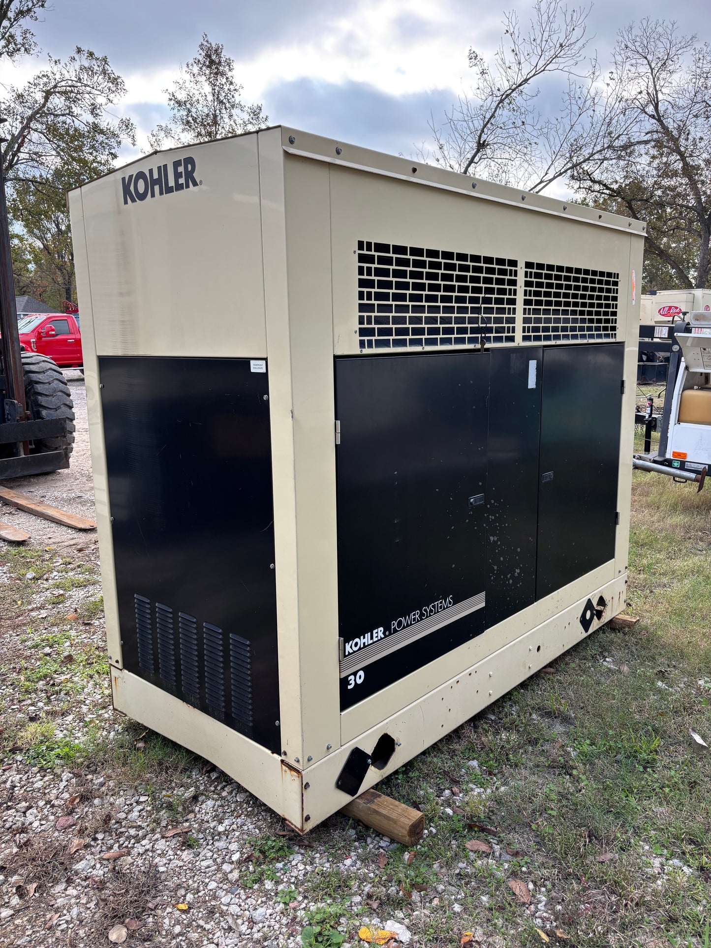 2006 Kohler 33kw Natural Gas Generator 430 hours