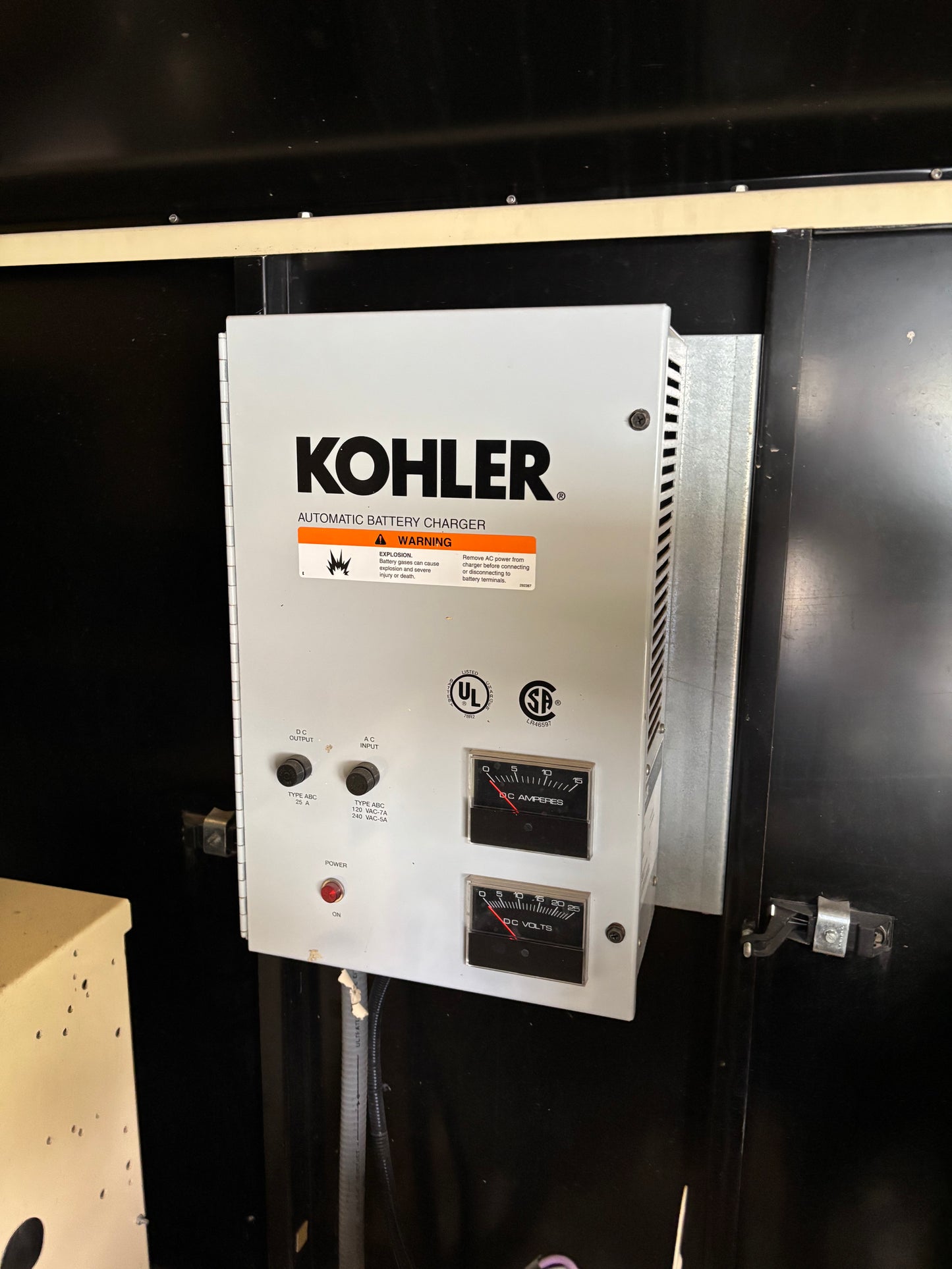 2006 Kohler 33kw Natural Gas Generator 430 hours