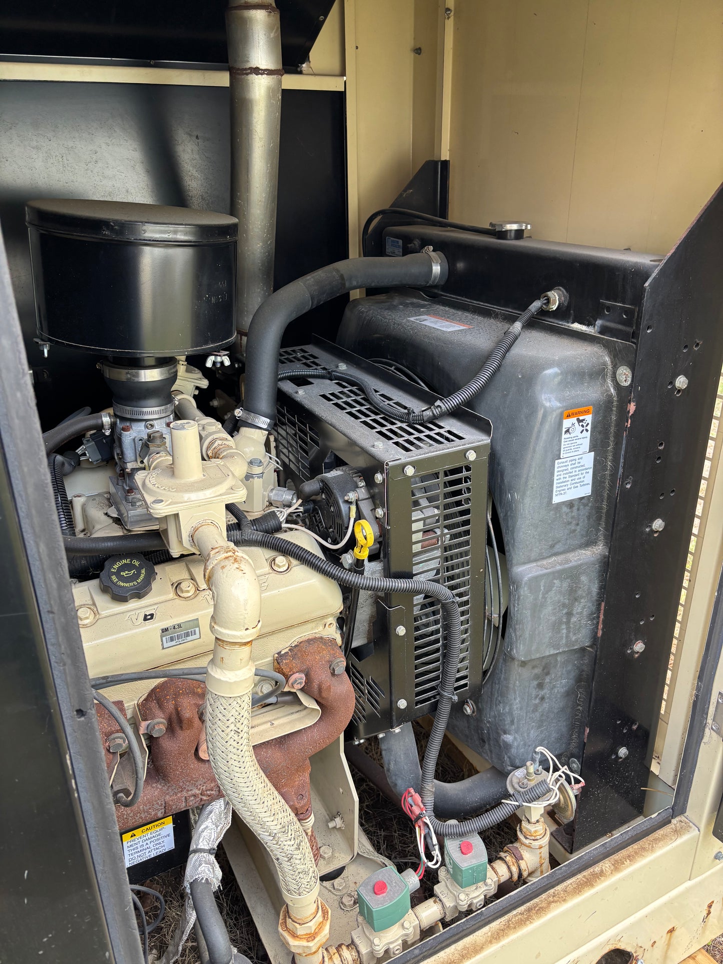 2006 Kohler 33kw Natural Gas Generator 430 hours