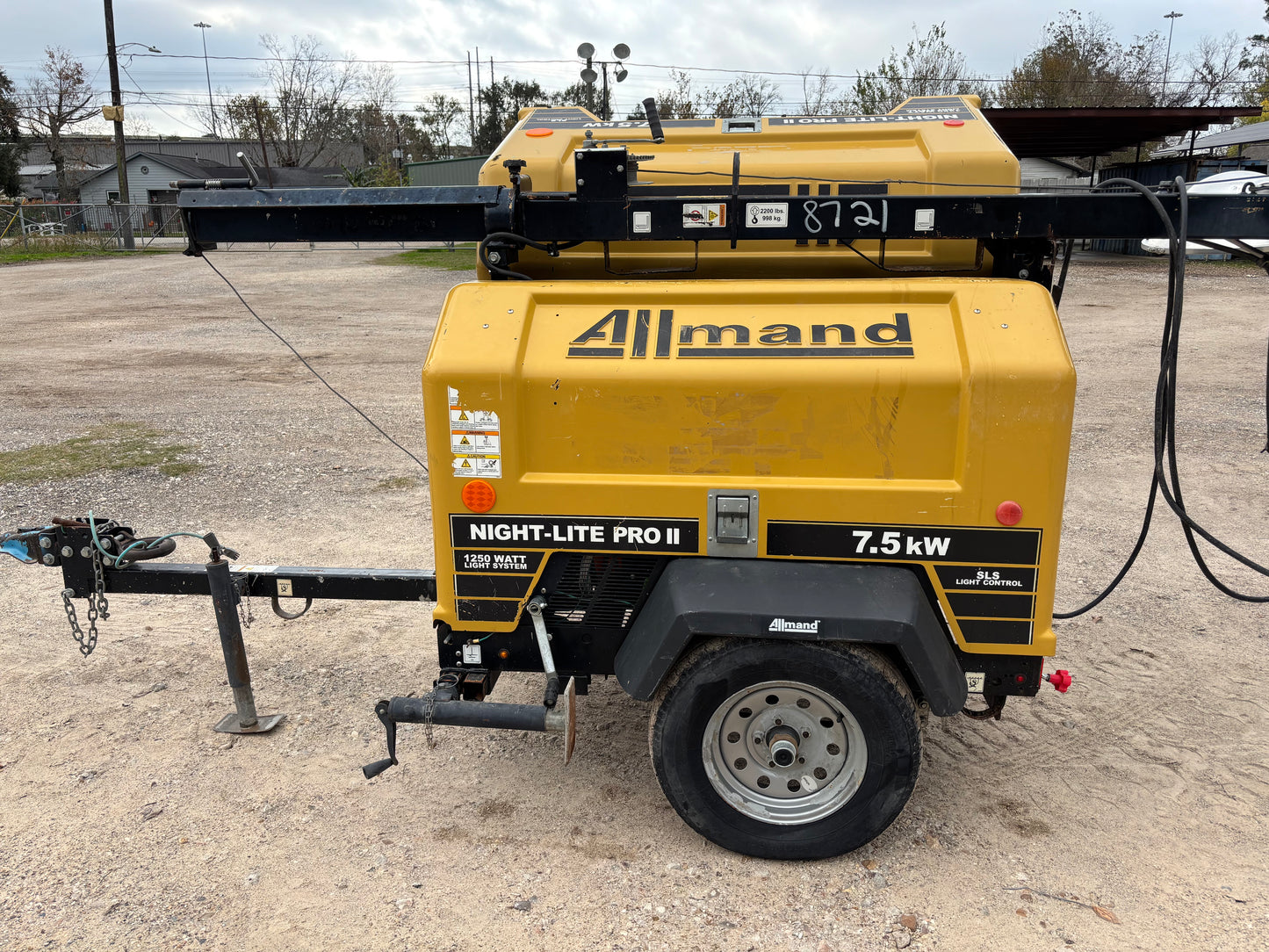 2018 Allmand Bros. 8kw Diesel Light Tower