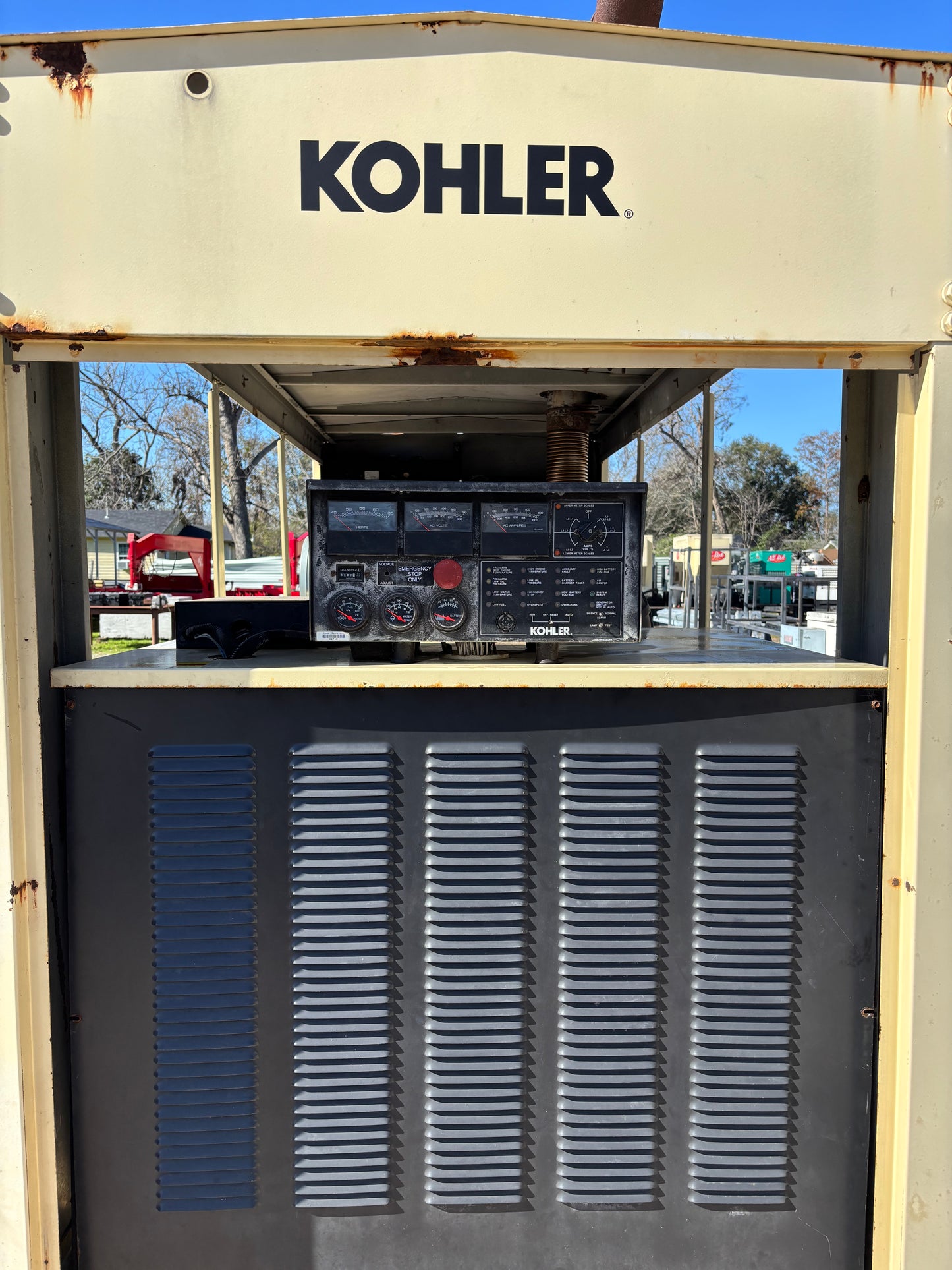 Kohler 255kw 319kva Natural Gas Generator 588 hours