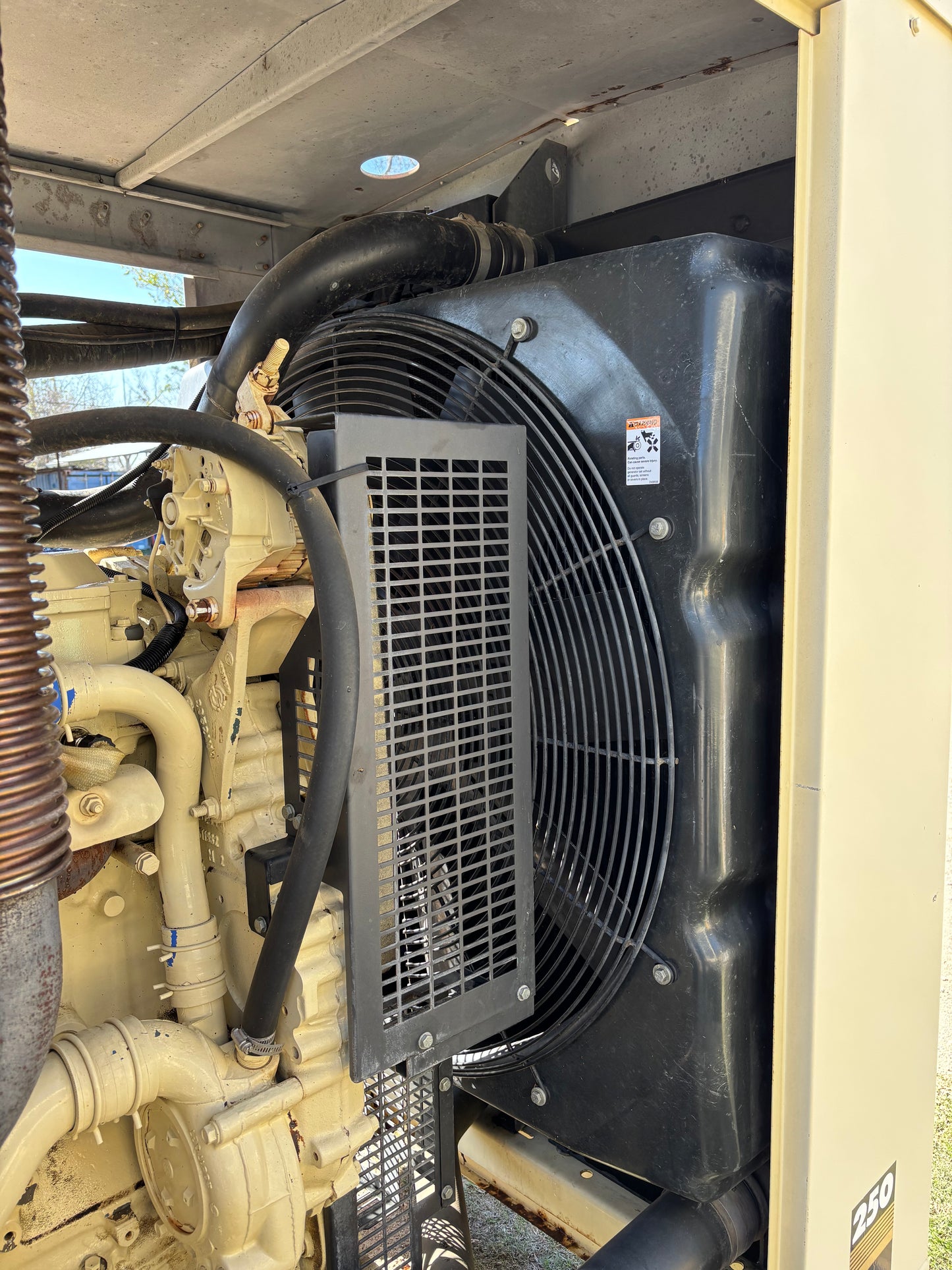 Kohler 255kw 319kva Natural Gas Generator 588 hours