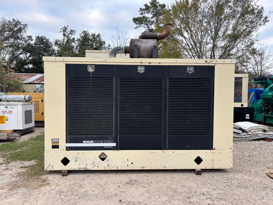 Kohler 255kw 319kva Natural Gas Generator 588 hours