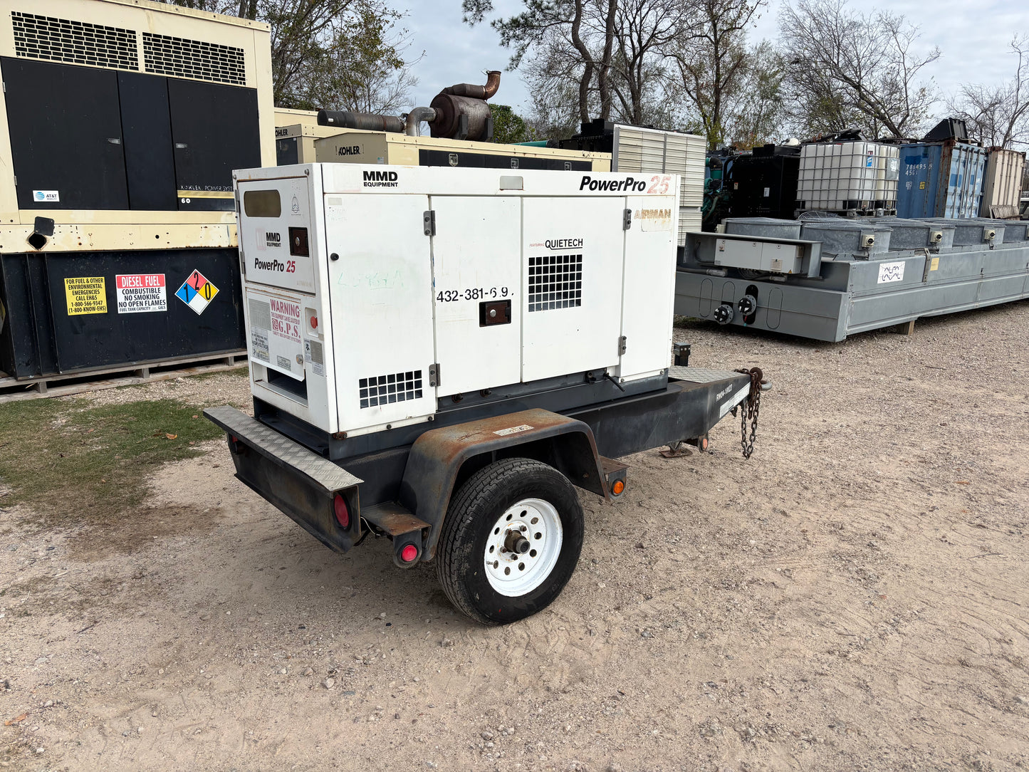 2006 Power Pro 25 Diesel Generator 15kw 25kva