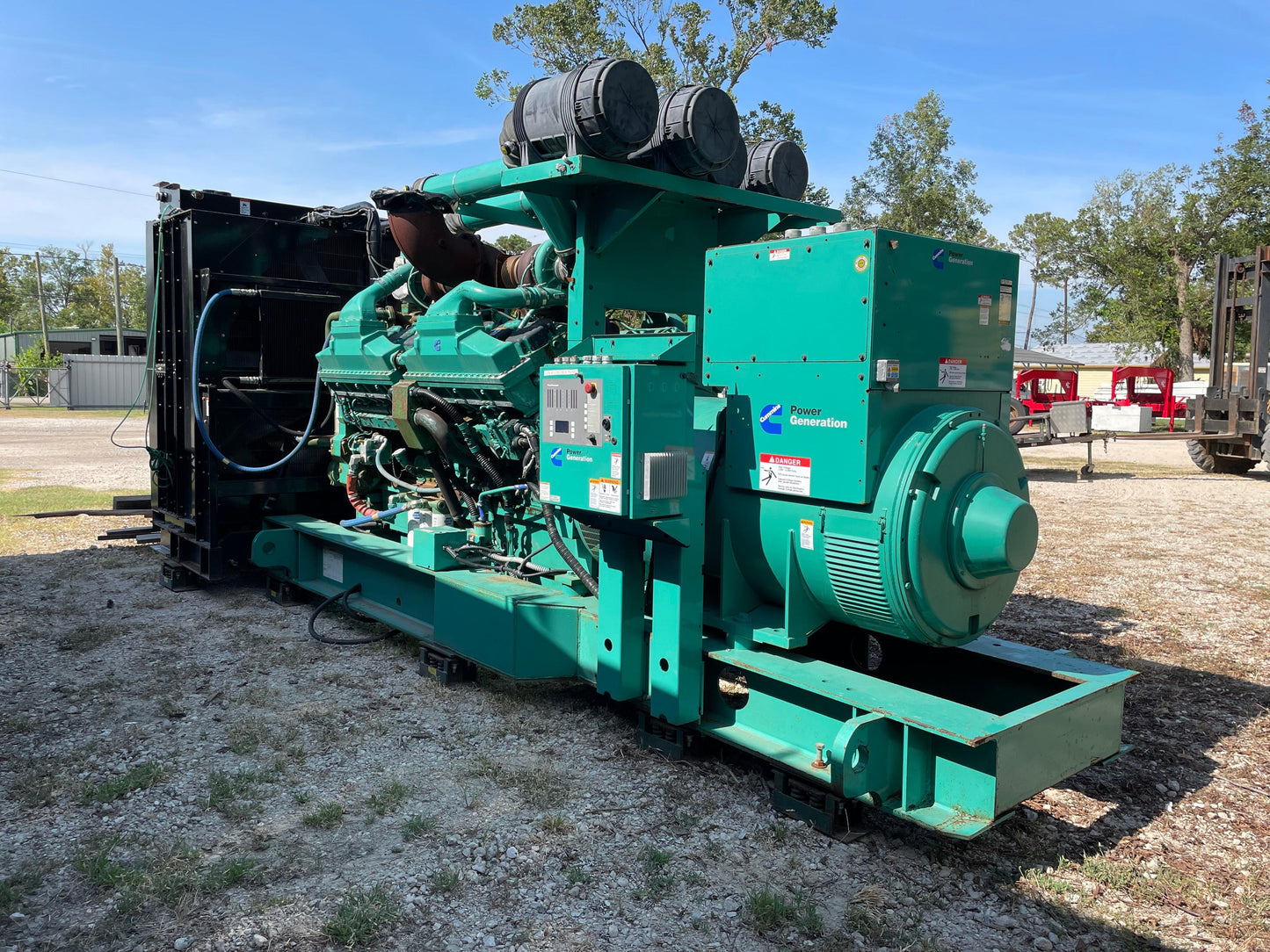 2005 Cummins 2000kw Diesel Generator 4160v - All-Red Services LLC