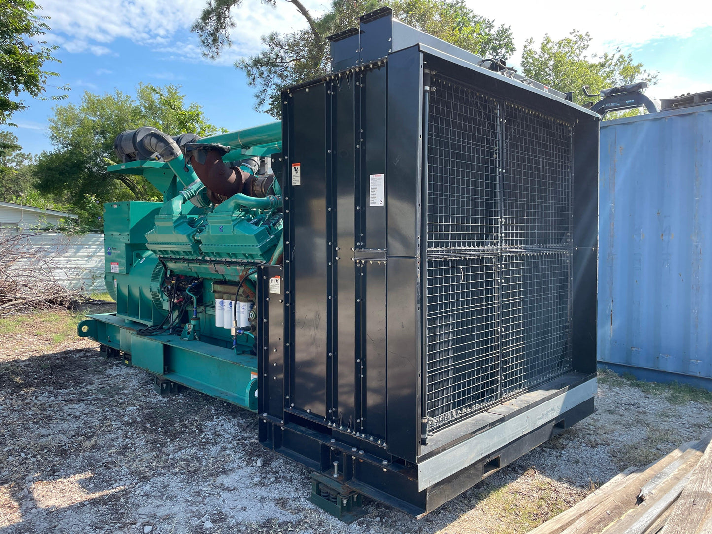 2005 Cummins 2000kw Diesel Generator 4160v - All-Red Services LLC