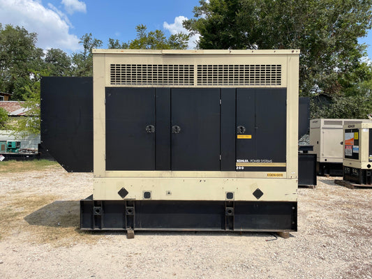 Kohler 205kw 256kva Diesel Generator Volvo Penta Engine 1,061 hours - All-Red Services LLC